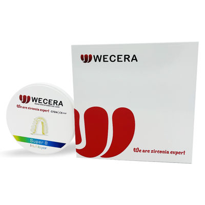 Chemical Solubility Under 100 Micrograms Per Square Centimeter Multilayer Zirconia Block With Bending Strength 900 Megapascals And Sintering Density 60 Grams Per Cubic Centimeter