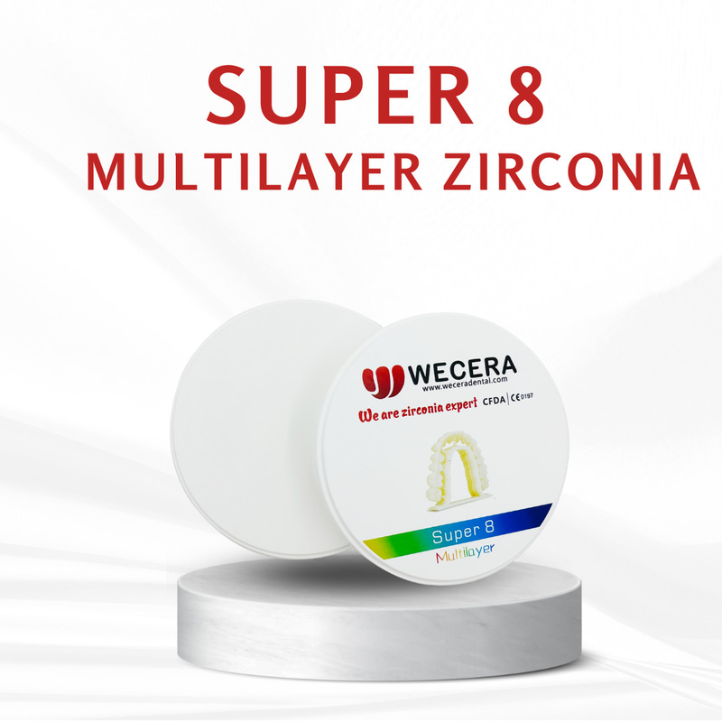 Dental Zirconia for Open Cadcam Compatible with MCXL/MCX5 Milling Machine