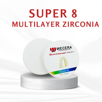 1500 Degree Sintering Temperature Multi Layer Oxide Disc Crafted for Dental Lab Ensuring and Accurate Results Every Time